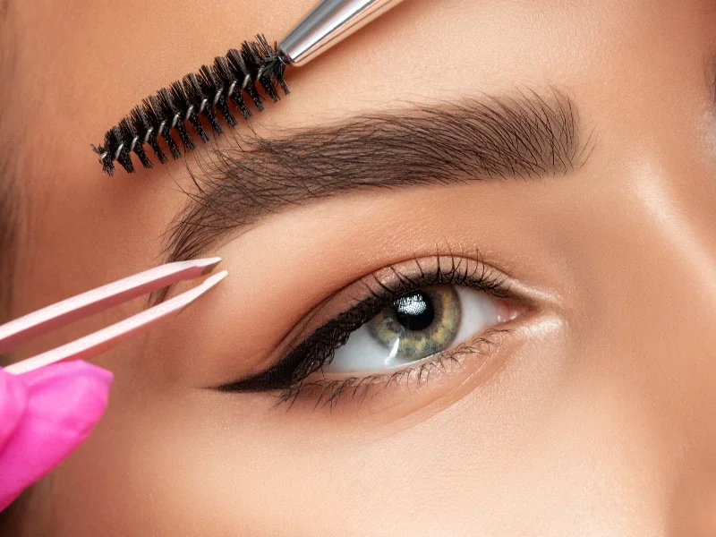 eyebrow shaping at abys salon stafford tx