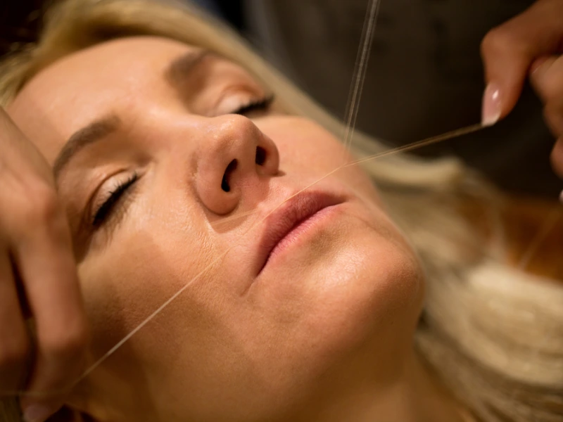 face threading at abys