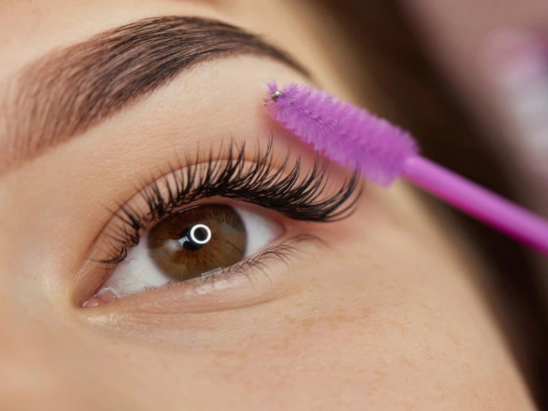 cluster eyelashes and individual timeline