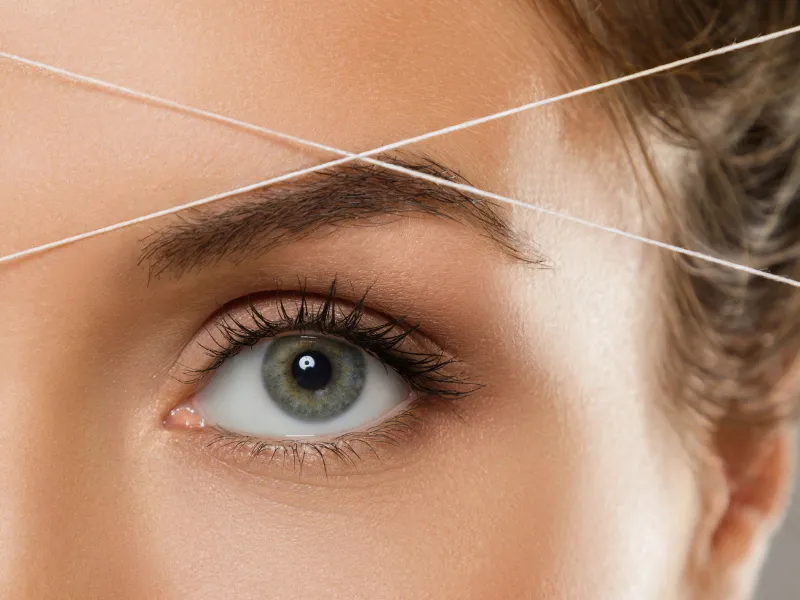 eyebrow threading