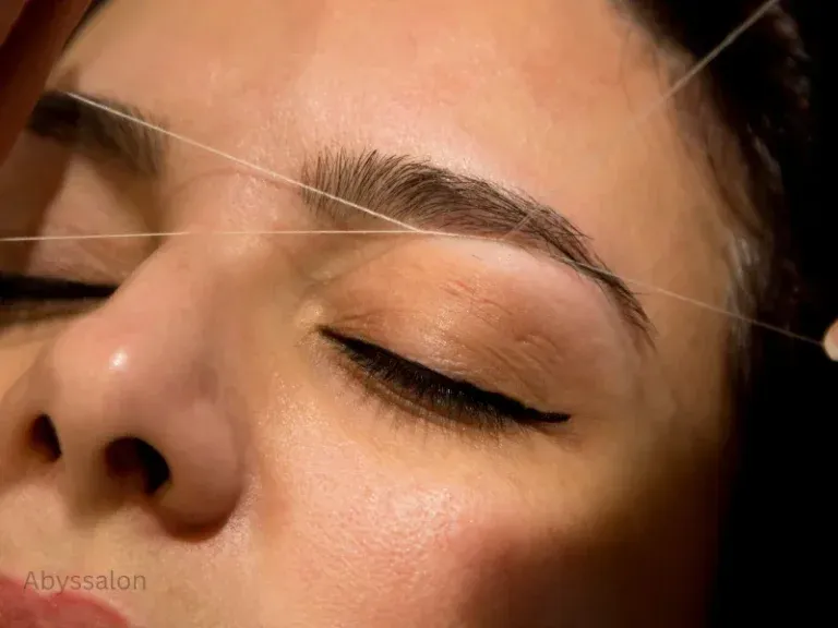 What is eyebrow threading​