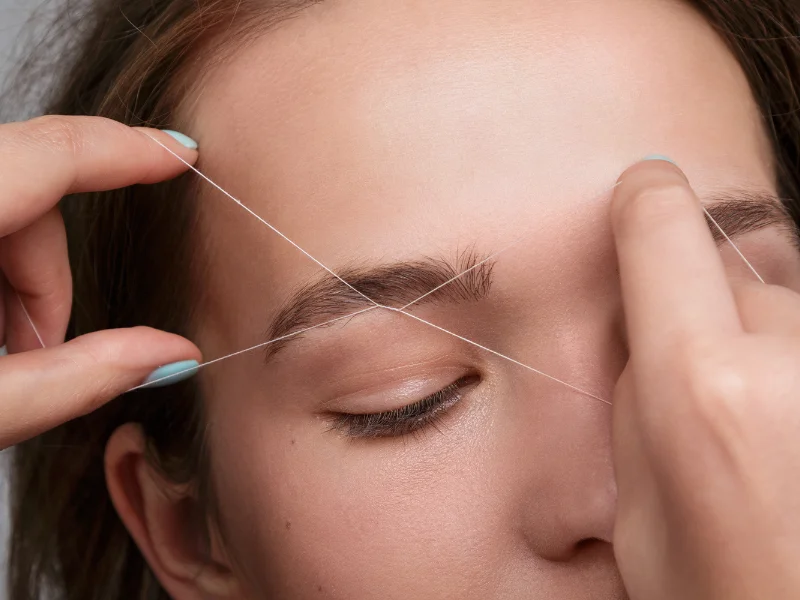benefits of eyebrow threading