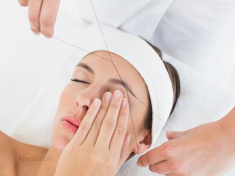 eyebrow threading