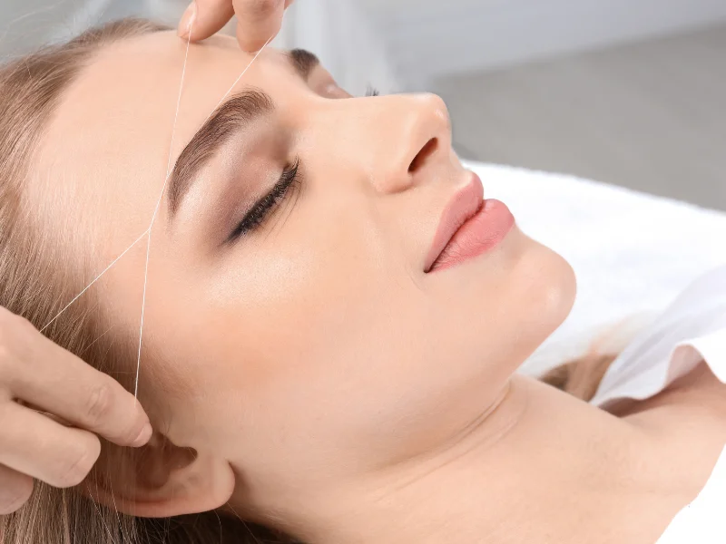eyebrow threading