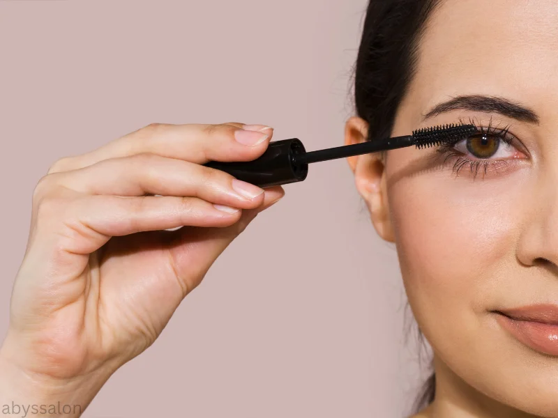 eyelash lift with mascara