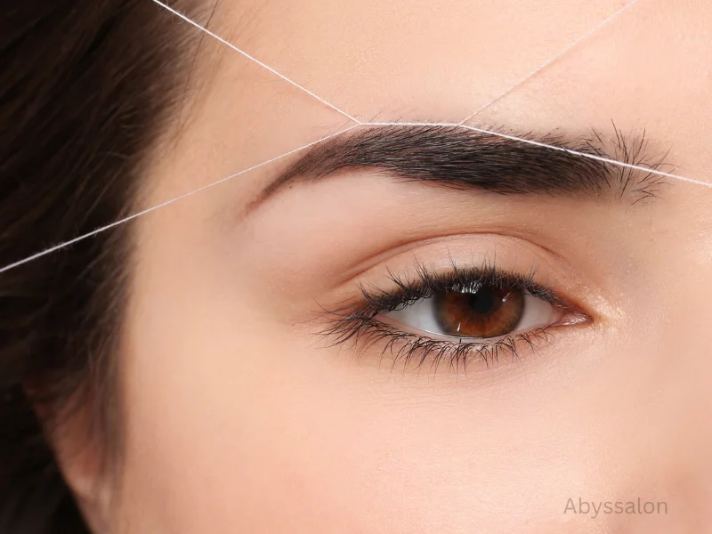 maintain eyebrow threading schedule