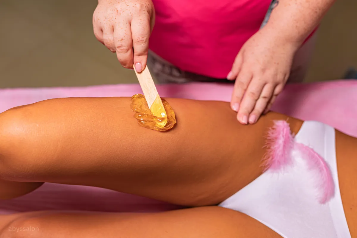 brazilian bikini wax preparation