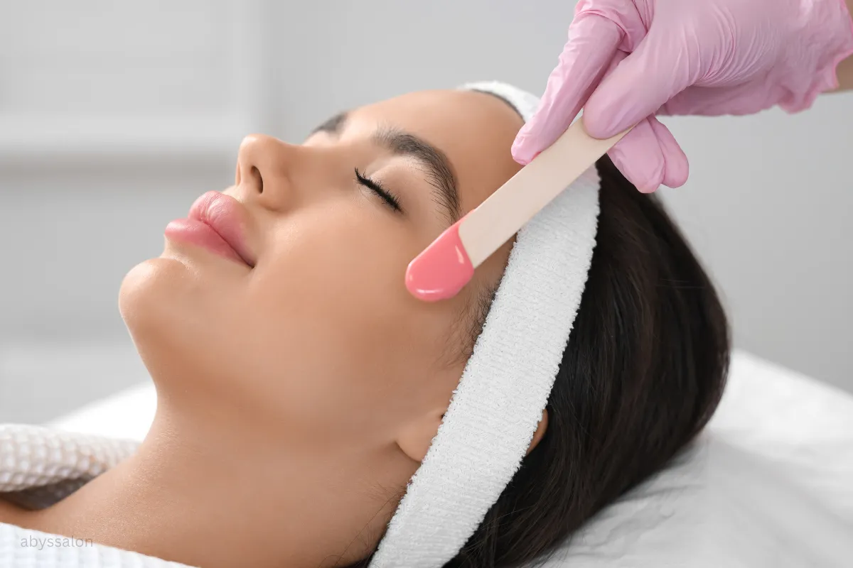 wax hair removal for face