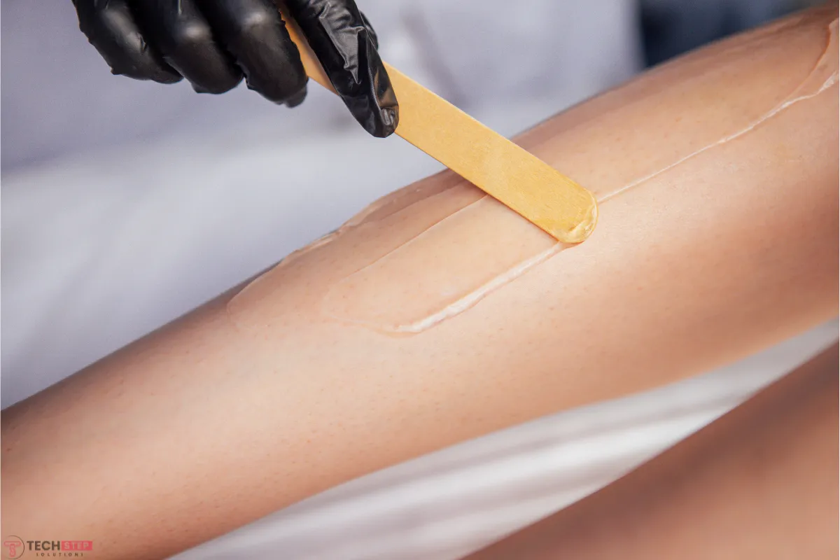 Smooth skin waxing